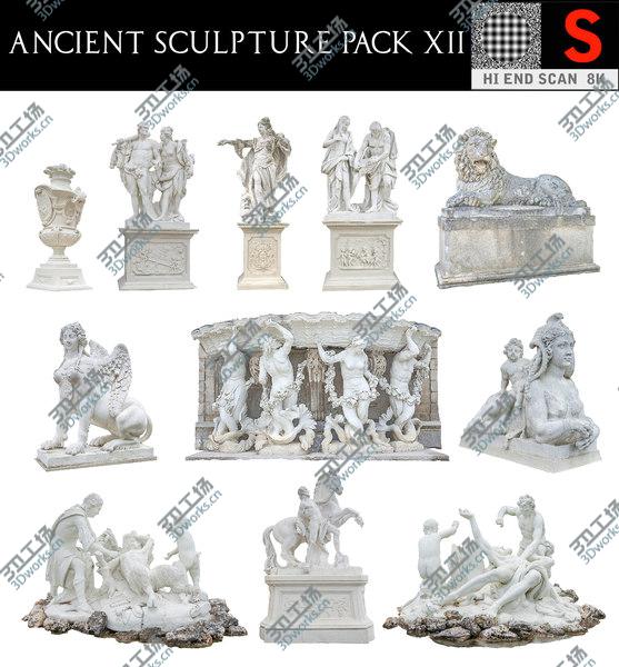 images/goods_img/20210312/3D Ancient Sculpture Pack 12/1.jpg